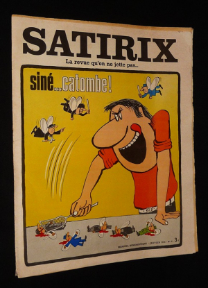 Satirix (n°4, janvier 1972) : Siné... catombe !