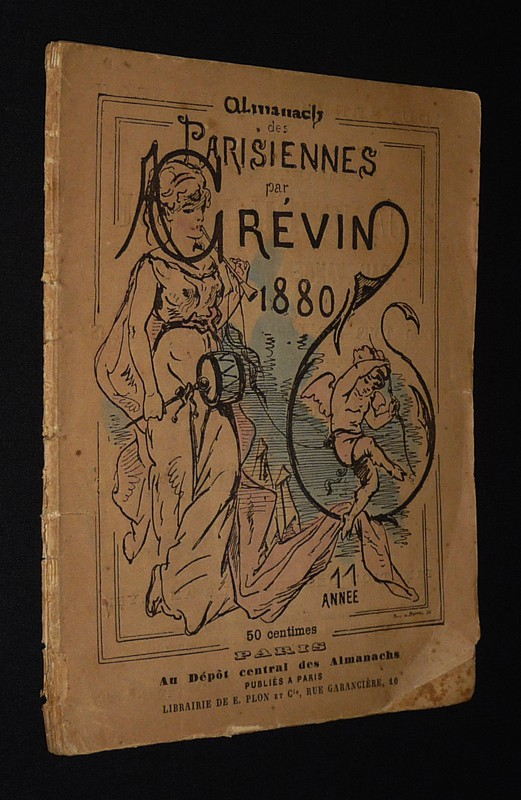 Almanach des Parisiennes par A. Grévin 1880