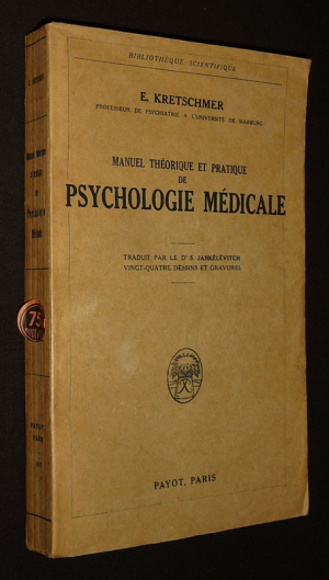 Manuel théorique et pratique de psychologie médicale