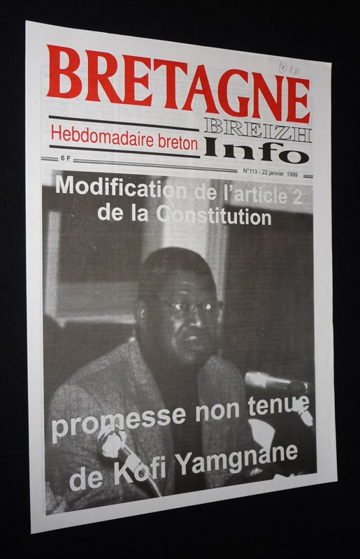 Bretagne Info / Breizh Info (n°113, 22 janvier 1999)