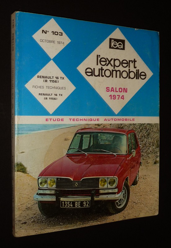 L'Expert automobile (n°103, octobre 1974)
