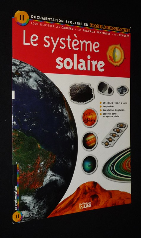 Le Système solaire (Documentation scolaire en images autocollantes)
