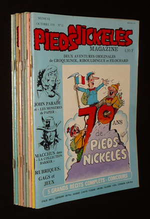 Pieds Nickelés Magazine, n°32 à 40 (1978-1979)