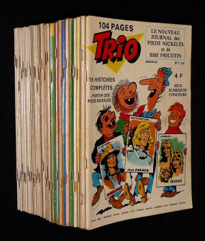 Trio, du n°1 (mars 1976) au n°31 (septembre 1978)