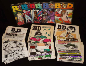 B.D. l'hebdo de la B.D. (série complète en 59 numéros)