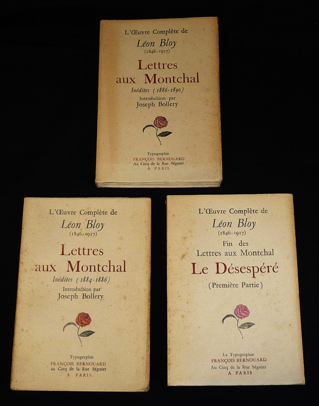 Lettres aux Montchal (3 volumes)