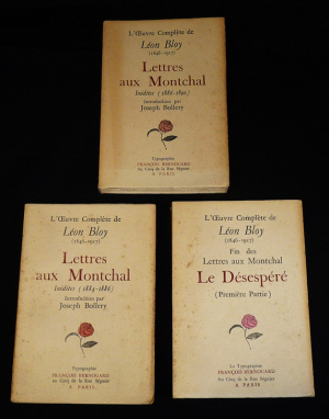 Lettres aux Montchal (3 volumes)