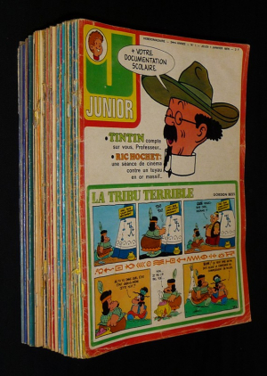 Junior (lot de 39 numéros de 1976)