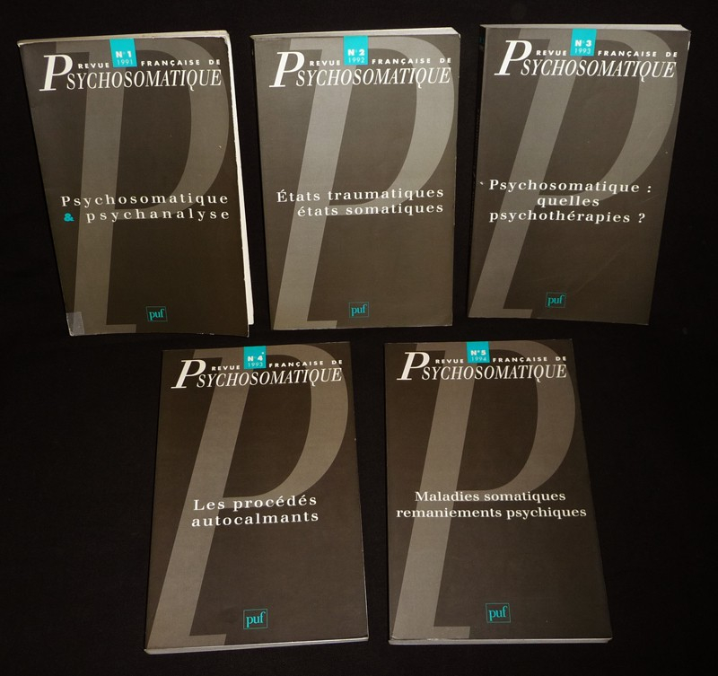 Revue française de psychosomatique, n°1 à 5 (1991-1994)