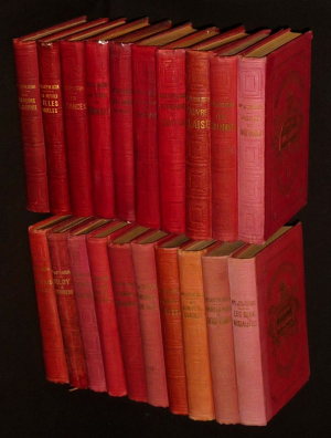 Oeuvres de la Comtesse de Ségur (20 volumes, série complète dans le cartonnage de la Bibliothèque Rose)
