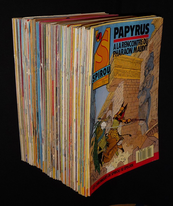 Spirou Magazine, lot de 90 numéros (mars 1988 -  décembre 1989)