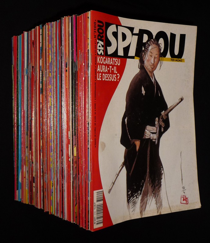 Spirou Magazine, lot de 101 numéros (septembre 1997 -  octobre 1999)