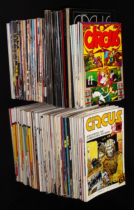 Lot de 144 numéros de Circus (1977-1989)