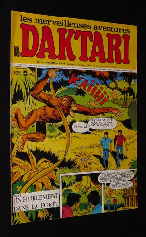 Les Merveilleuses aventures de Daktari (n°11, 5 janvier 1974) : Un hurlement dans la forêt