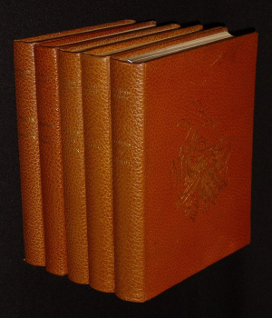 Chefs-d'oeuvres d'Alphonse Daudet (5 volumes) : Contes du lundi - L'Arlésienne / Le Trésor d'Arlatan - Sapho - Tartarin de Tarascon - Lettres de mon moulin