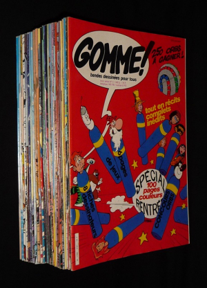 Gomme, du n°1 au 26 + 2 hors série (complet)