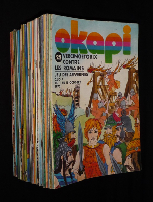 Okapi, lot de 65 numéros (1972-1982)