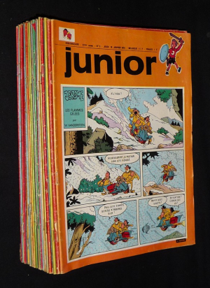Lot de 35 numéros de Junior (1973)