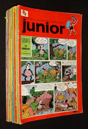 Lot de 24 numéros de Junior (1972)