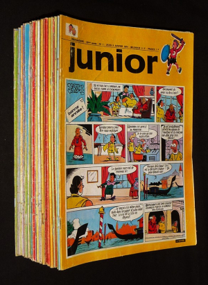 Lot de 41 numéros de Junior (1974)