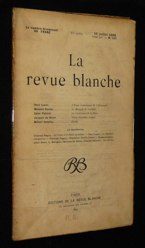 La revue blanche, tome XIX, n°147