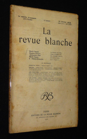 La revue blanche, tome XXVII, n°209