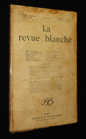 La revue blanche, tome XXVII, n°211