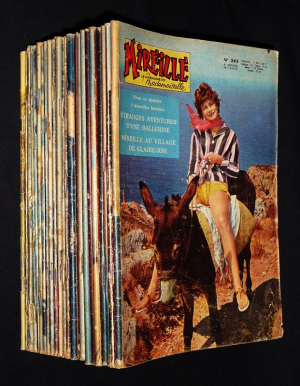 Lot de 24 numéros de la revue "Mireille" (1961-1963)