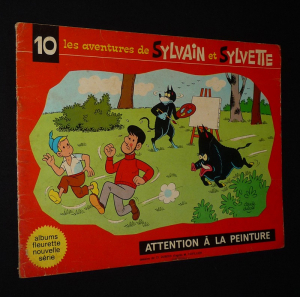 Les Aventures de Sylvain et Sylvette, T10 : Attention à la peinture (Albums Fleurette - nouvelle série)