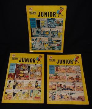 Lot de 3 numéros de "Junior" de 1968 (n°12, 23, 38)