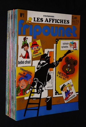 Fripounet : lot de 37 numéros de 1976