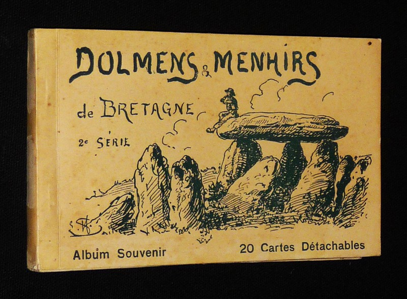 Dolmens et menhirs de Bretagne : Album souvenirs (2e série)