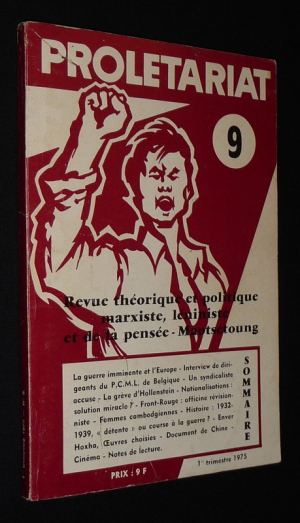 Prolétariat (n°9, 1er trimestre 1975)