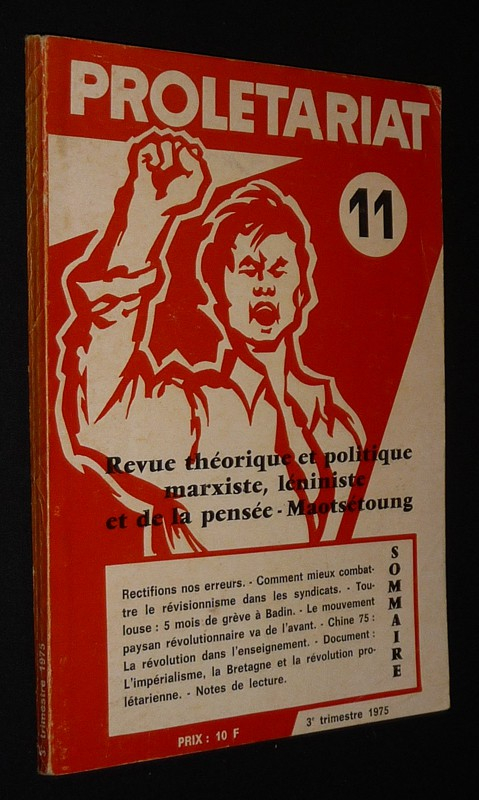 Prolétariat (n°11, 3e trimestre 1975)