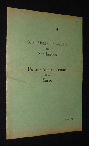 Europäische Universität des Saarlandes - Université Européenne de la Sarre