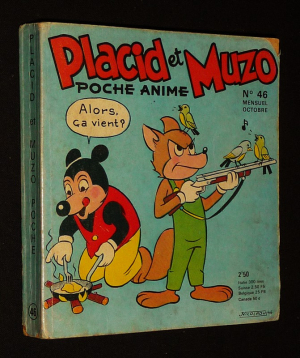 Placid et Muzo poche animé (n°46, octobre 1972)