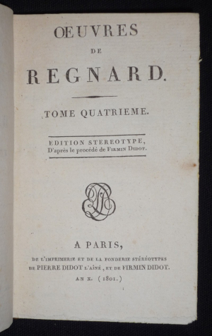 Oeuvres de Regnard (Tome 4)