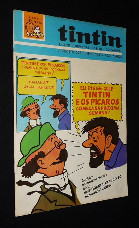 Tintin, n°47, 10-04-1976 (édition en portugais)