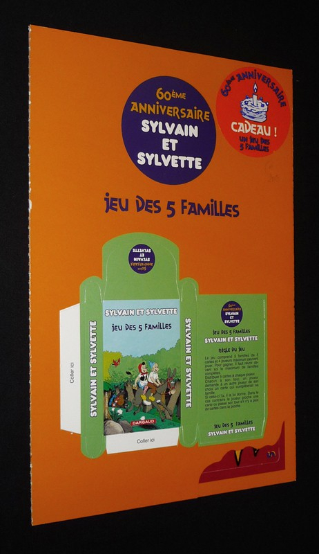 60ème anniversaire de Sylvain et Sylvette : Jeu des 5 familles