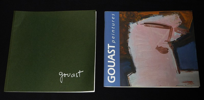 Lot de deux catalogues d'exposition : René Gouast