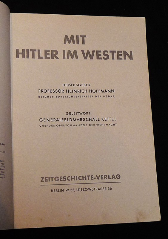 Mit Hitler im Westen