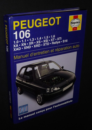Peugeot 106 : Manuel d'entretien et réparation auto