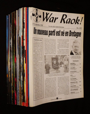 War Raok, du n°0 au n°48, 2000-2017 (lot de 46  numéros)