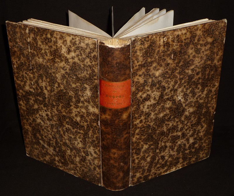 Herculanum et Pompéi (Tome 7) Recueil général des peintures, bronzes, mosaïques,  etc. découverts jusqu'à ce jour, et reproduits d'après Le Antichita di Ercolano, il Museo Borbonico et tous les ouvrages analogues