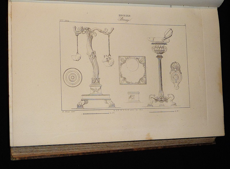Herculanum et Pompéi (Tome 7) Recueil général des peintures, bronzes, mosaïques,  etc. découverts jusqu'à ce jour, et reproduits d'après Le Antichita di Ercolano, il Museo Borbonico et tous les ouvrages analogues