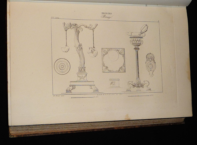 Herculanum et Pompéi (Tome 7) Recueil général des peintures, bronzes, mosaïques,  etc. découverts jusqu'à ce jour, et reproduits d'après Le Antichita di Ercolano, il Museo Borbonico et tous les ouvrages analogues