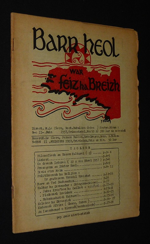 Barr heol war Feiz ha Breizh (n°11, juin 1957 / Niv. 11, mezheven 1957)