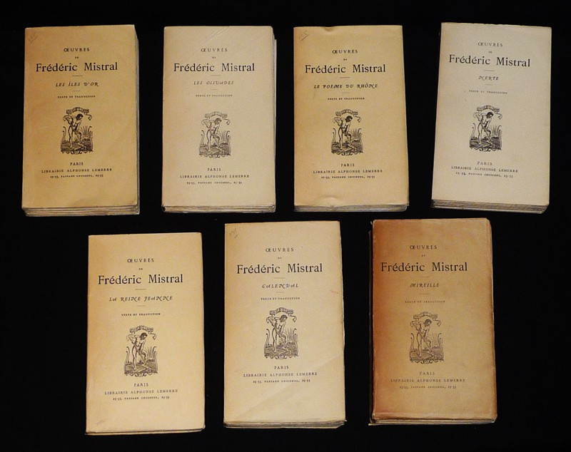 Oeuvres de Frédéric Mistral (complet en 7 volumes)