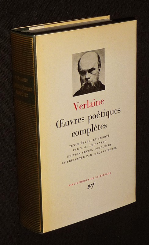 Oeuvres poétiques complètes de Verlaine (Bibliothèque de la Pléiade)