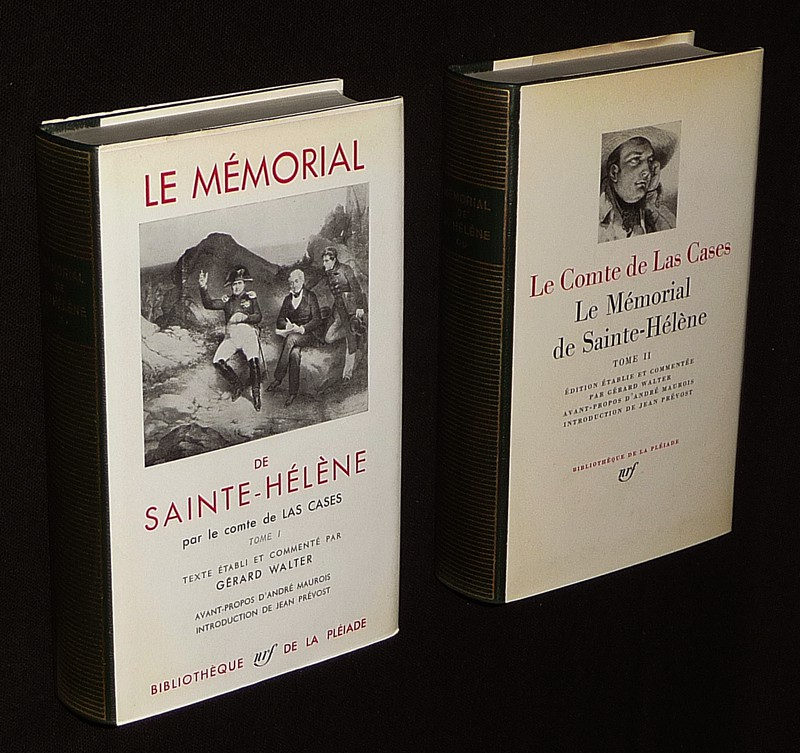 Le Mémorial de Sainte-Hélène, Tomes 1 et 2 (Bibliothèque de la Pléiade)